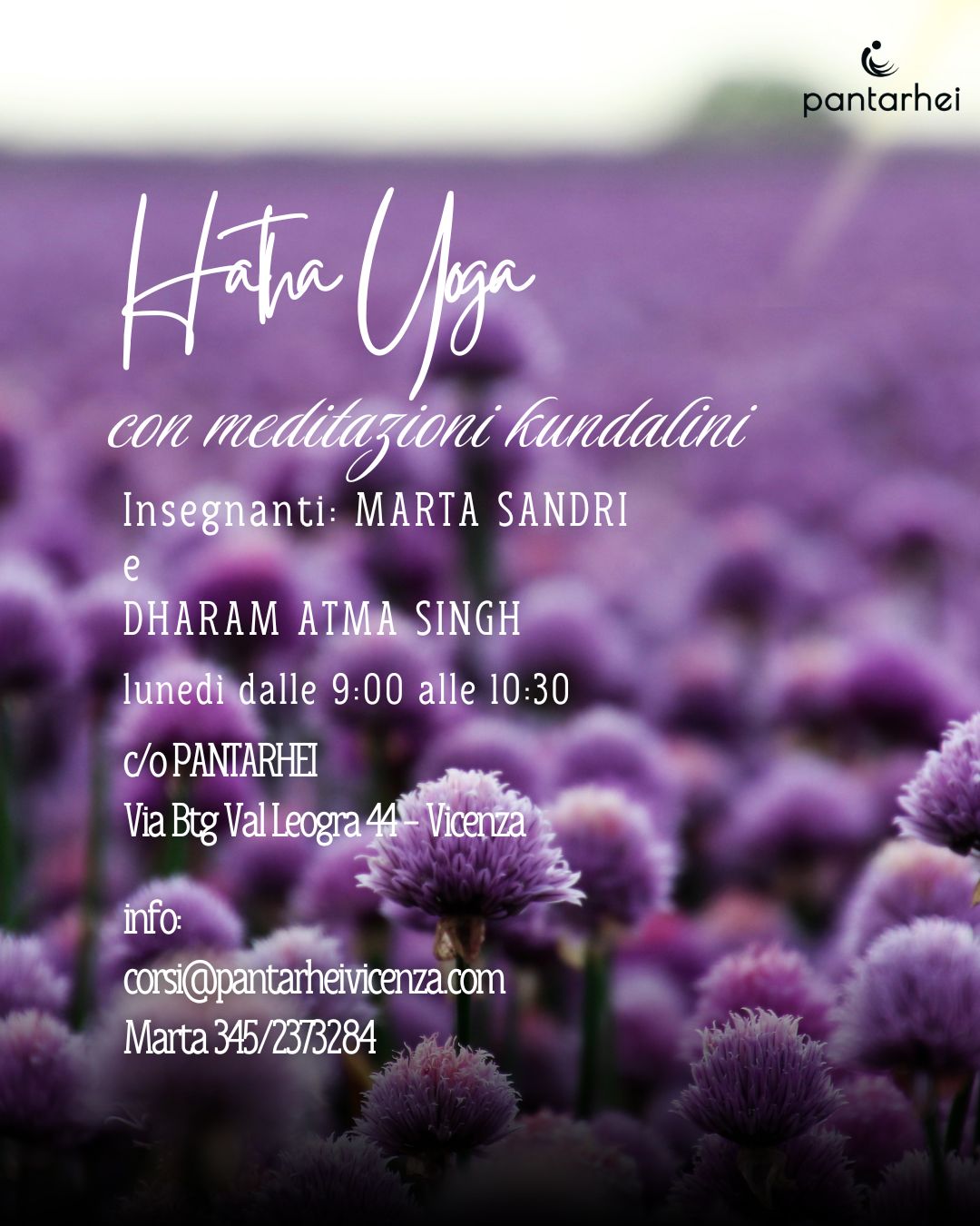 Hatha yoga Pantarhei vicenza