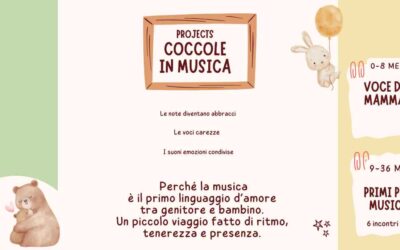 Musica dai 0 ai 36 mesi: la musica come primo linguaggio d’amore