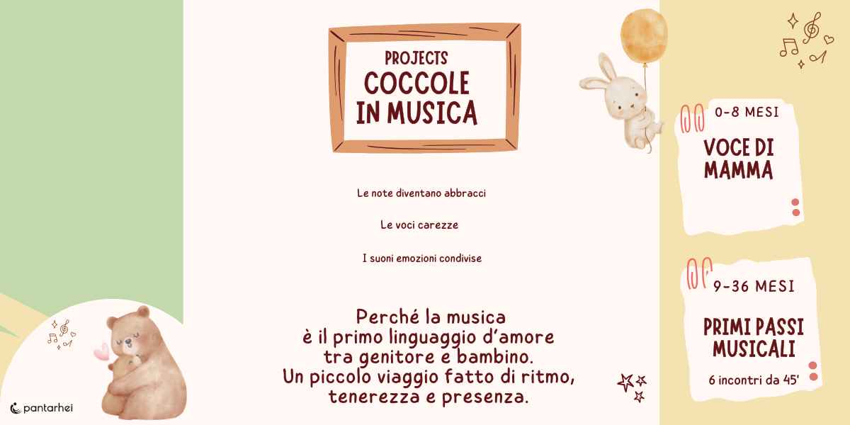 percorsi musicali per neonati dai 0 ai 36 mesi