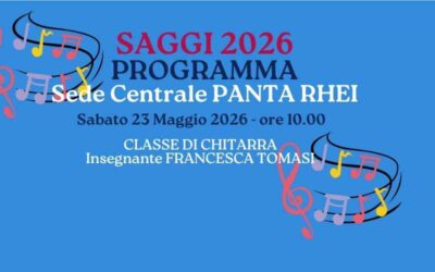 Programma Saggio 23 maggio ore 10.00