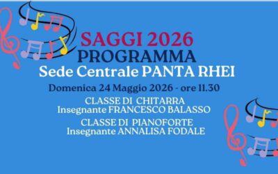 Programma Saggio 24 maggio ore 11.30