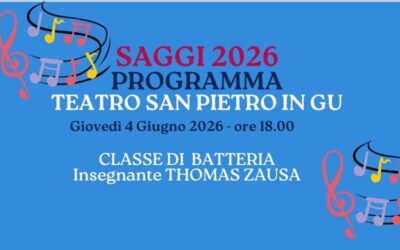 Programma saggio 4 giugno ore 18.00