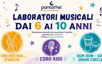 Musica dai 6 ai 10 anni: percorsi e laboratori annuali